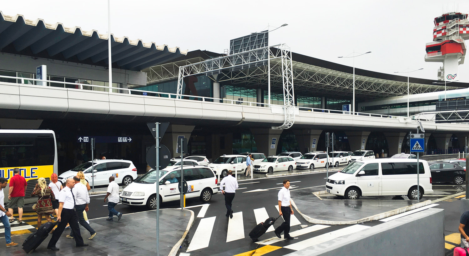taxi transfers rome fiumicino airport