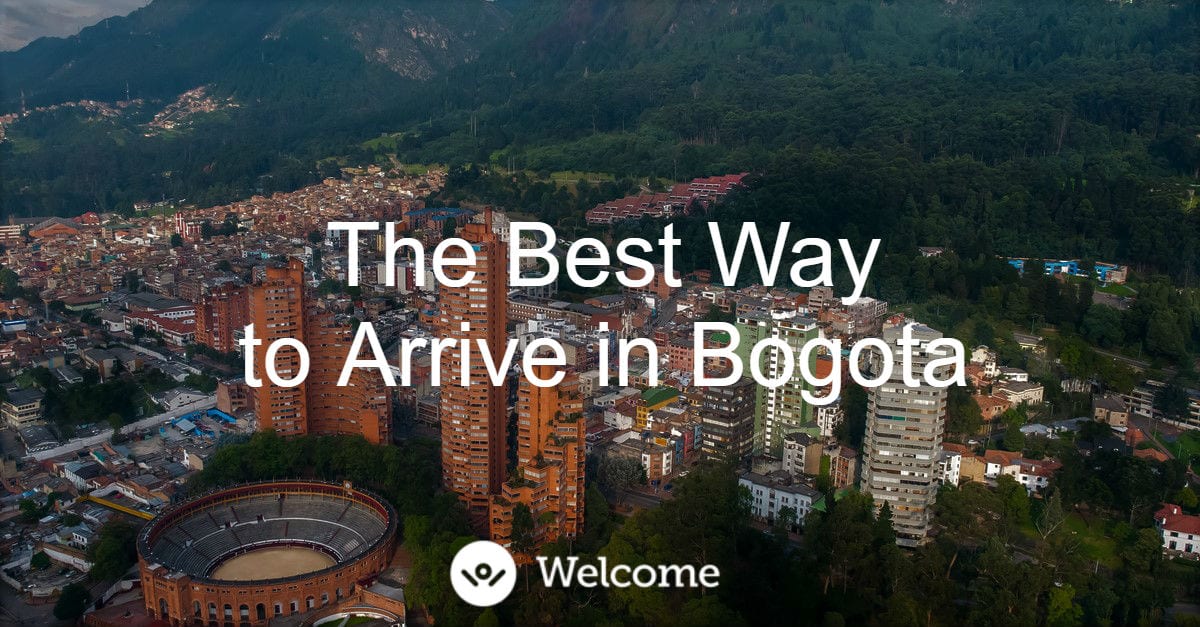 travel from bogota airport to city