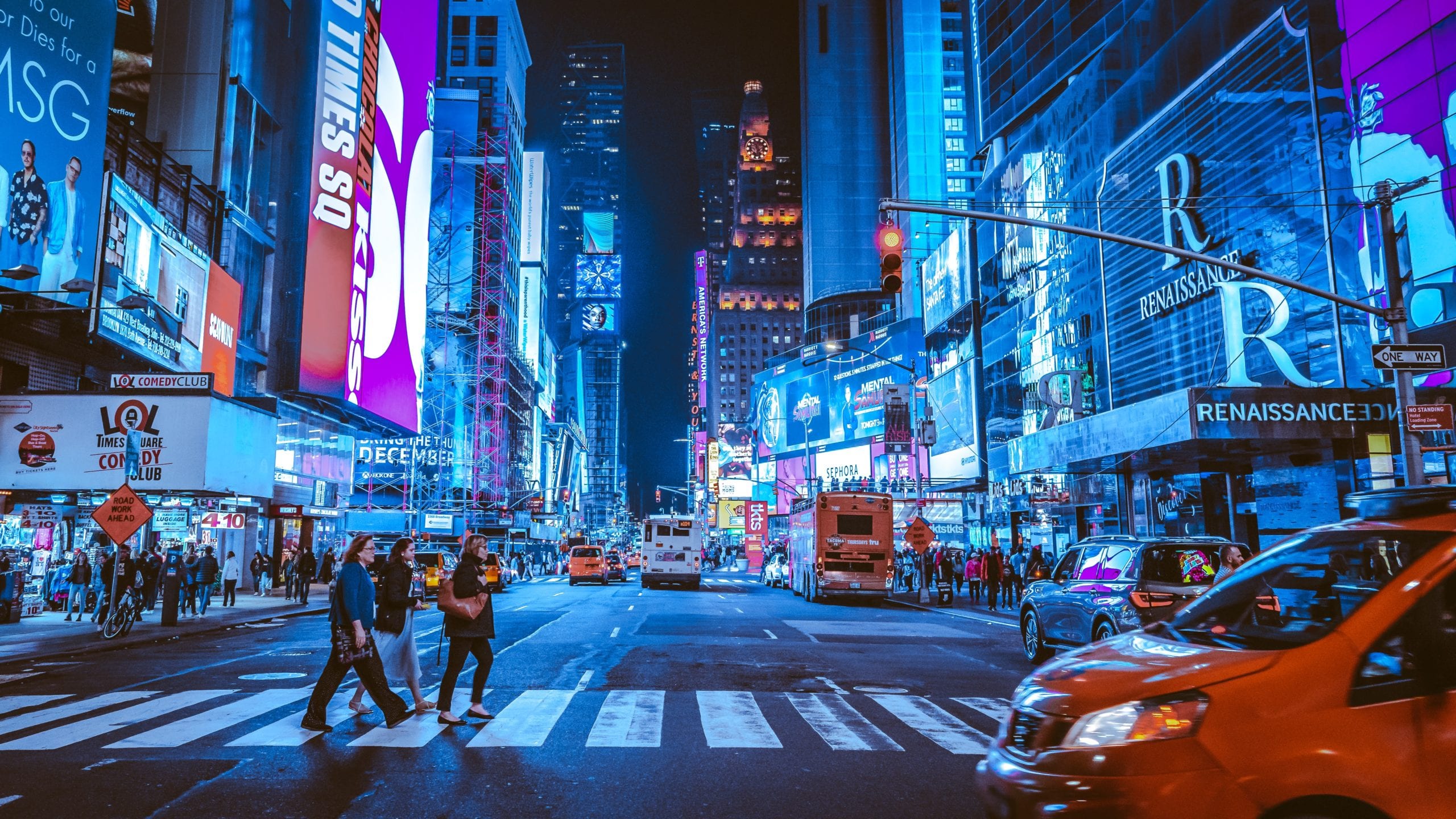 UM PASSEIO pela TIMES SQUARE em NEW YORK 